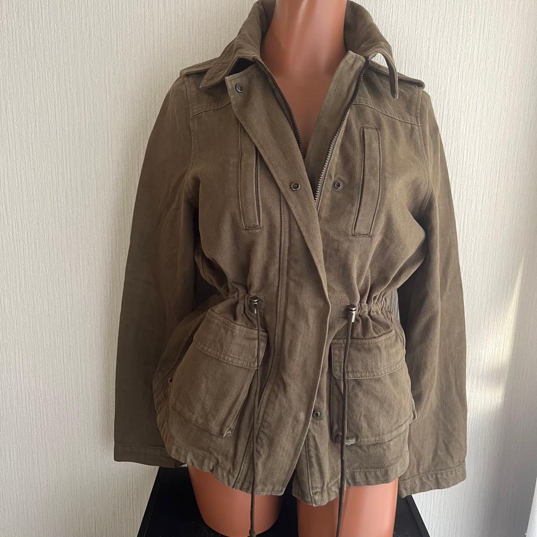 【激レア】【平成ギャル】 ALBA ROSA ミリタリージャケットコート　カーキ