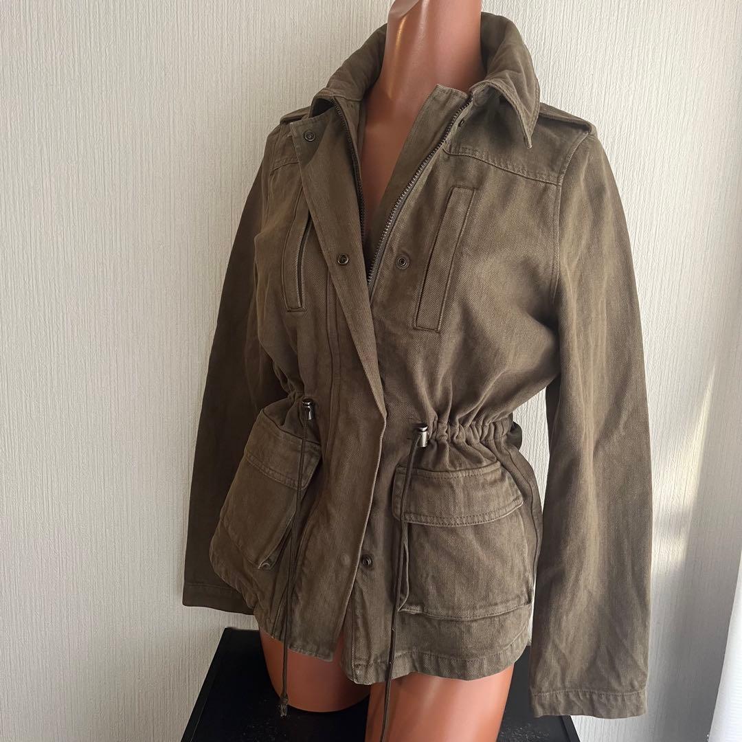 【激レア】【平成ギャル】 ALBA ROSA ミリタリージャケットコート　カーキ