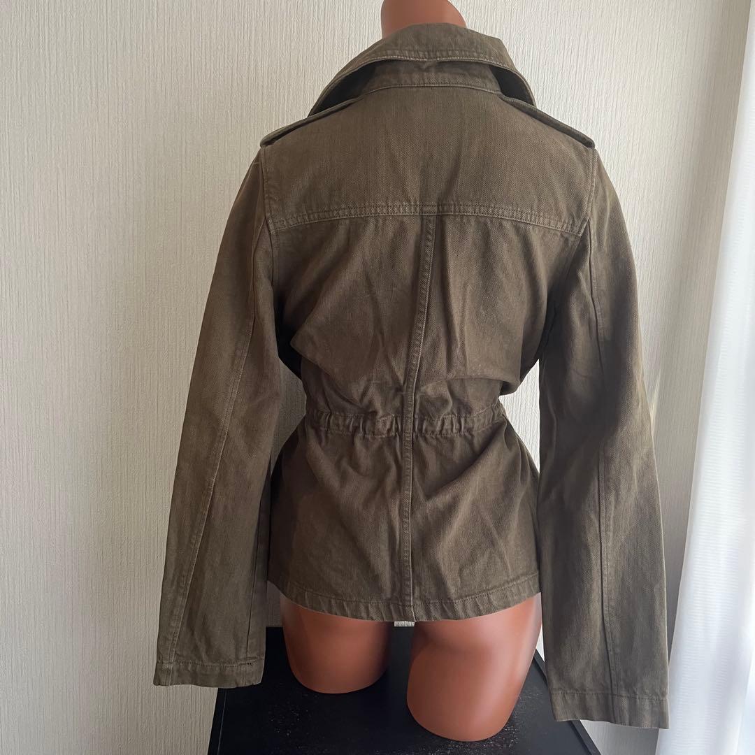 【激レア】【平成ギャル】 ALBA ROSA ミリタリージャケットコート　カーキ