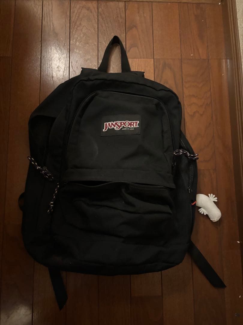 90s USA製JANSPORT ブラックリュック
