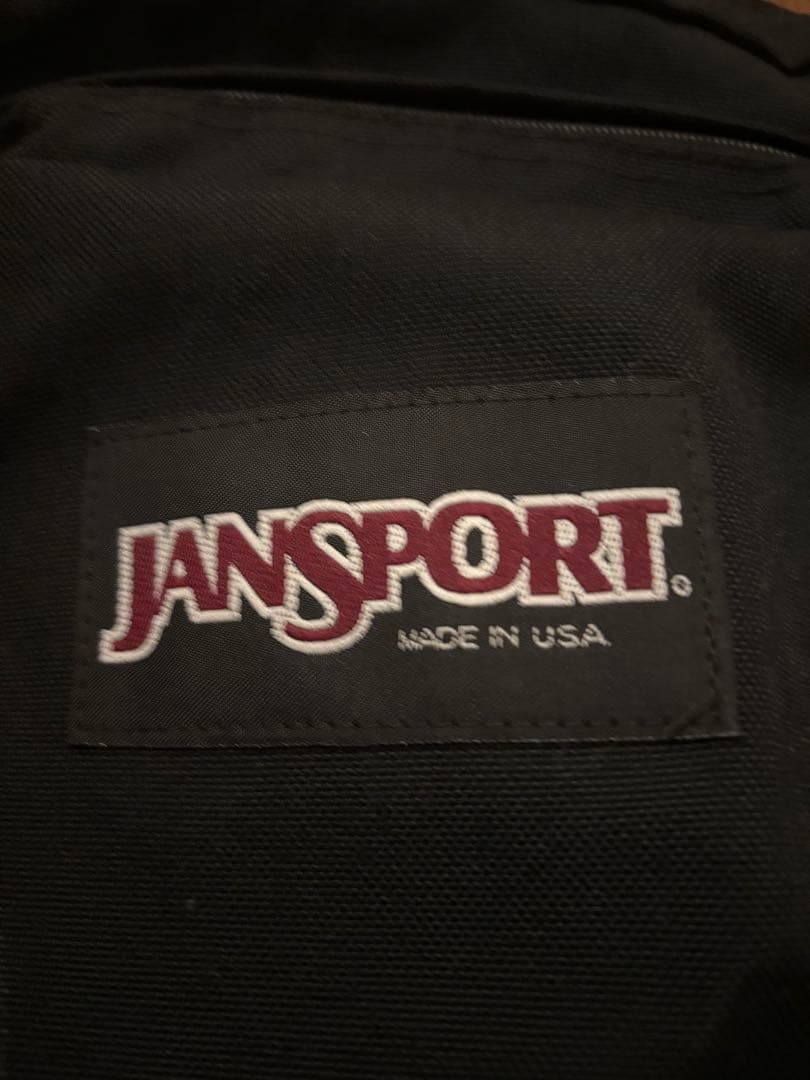 90s USA製JANSPORT ブラックリュック
