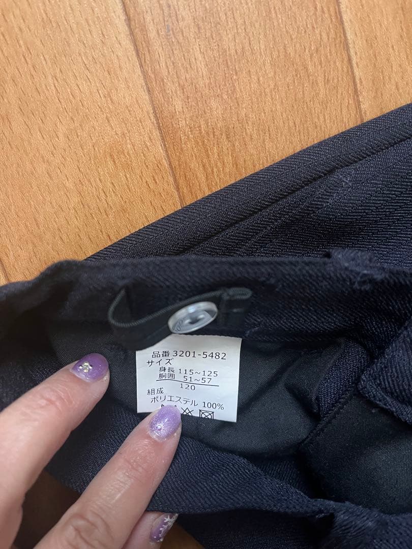 黒のフォーマルスーツ waltz by BEAMS DESIGN