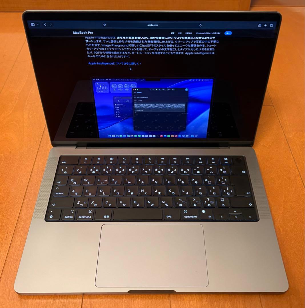 Macbook Pro 14インチ M1Pro 16GB/512GB