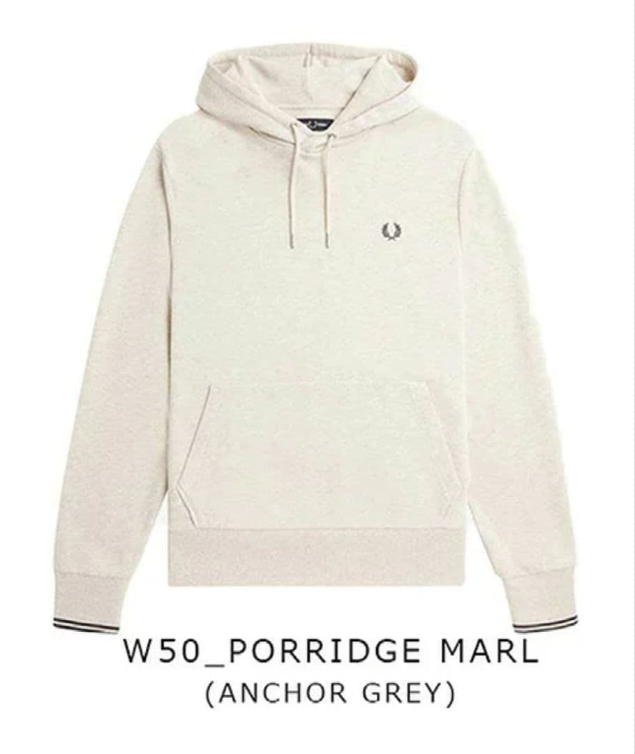 フレッドペリー パーカー Sサイズ ベージュ系