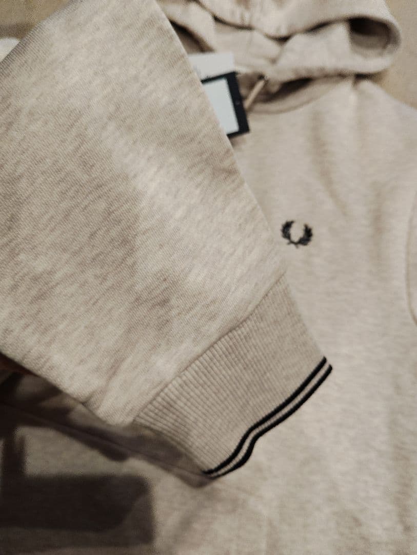 フレッドペリー パーカー Sサイズ ベージュ系