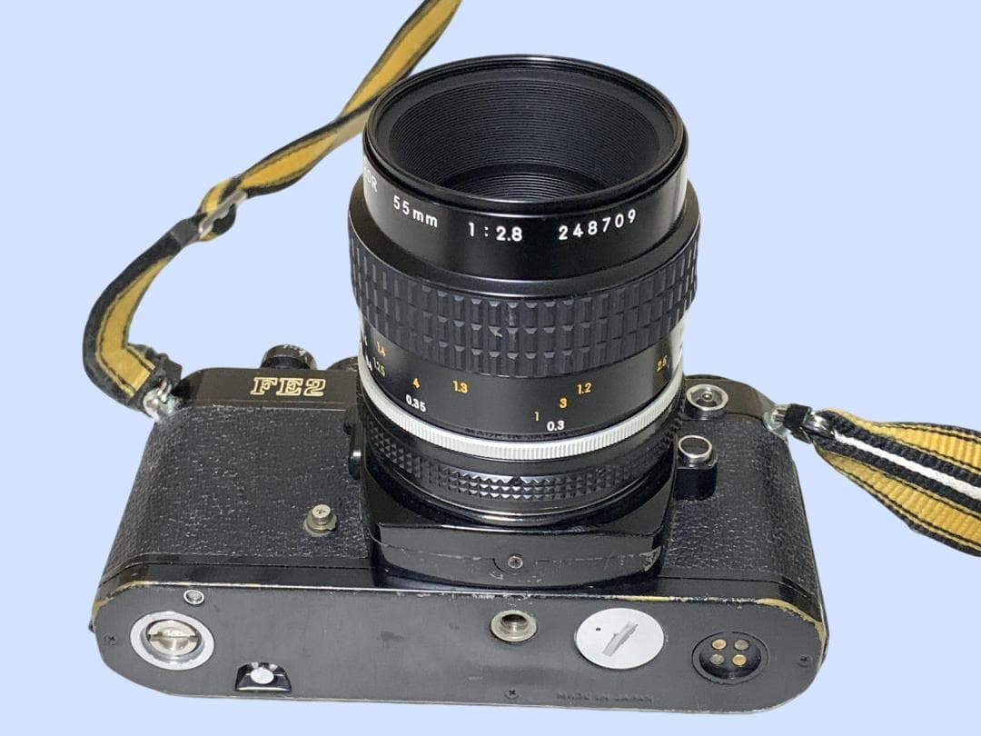 フィルムカメラ M6646 Nikon FE2 Micro-NIKKOR 55mm 1:2.8