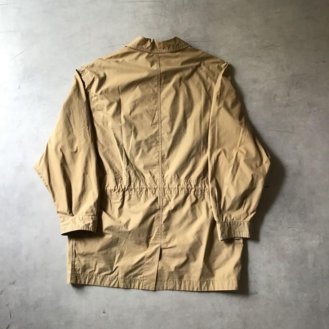 papas パパス　カバーオールジャケット　ハンティング　ベージュ