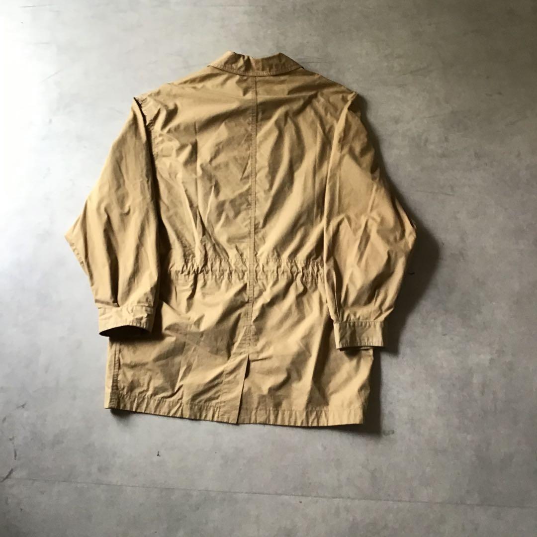 papas パパス　カバーオールジャケット　ハンティング　ベージュ