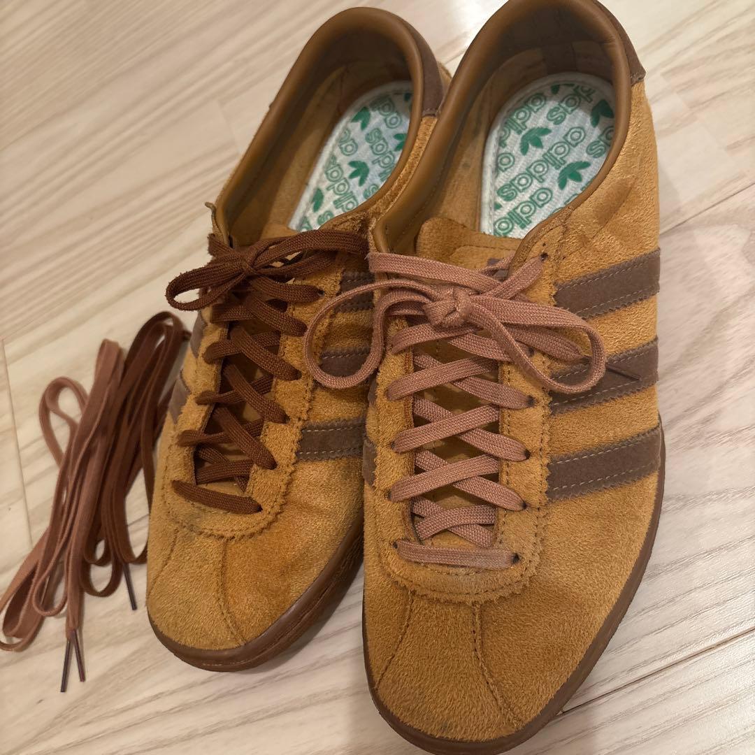 adidas tabacco 25.5cm ブラウン