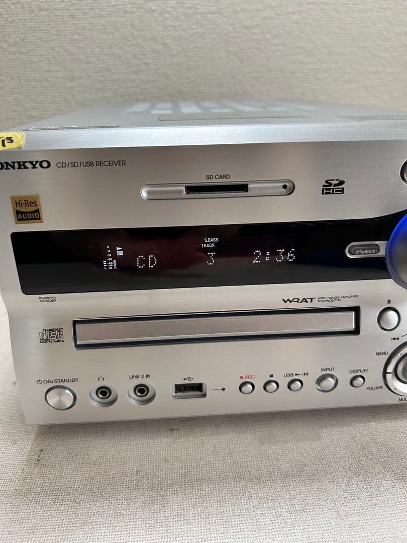 V13 整備ONKYO NFR-9TX ハイレゾ CD/SD/USBレシーバー