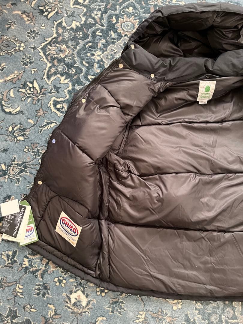 SIEERA DESIGNS ブラック ダウンジャケット シエラデザイン XL