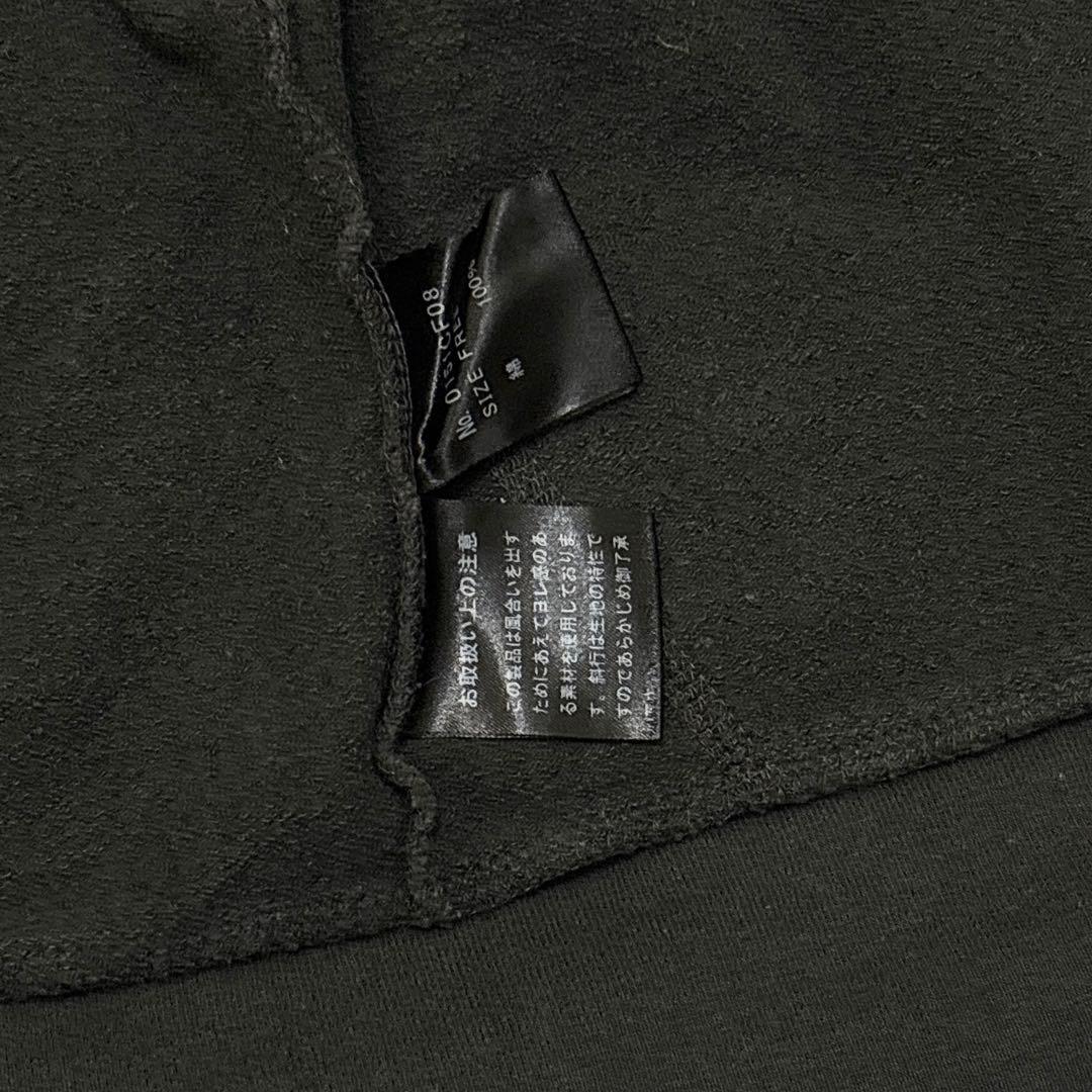 HYSTERIC GLAMOUR フルジップ パーカー ヒスガール ダークグレー