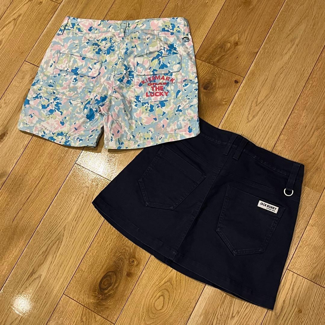 レディースM　ゴルフウェア　春夏秋冬　パンツ　まとめ売り　パーリーゲイツ