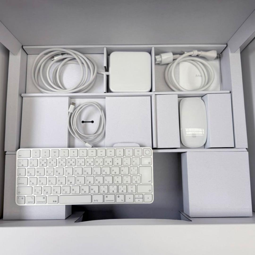 iMac M3 10コアGPU 512GB 8GB 4ポート Touch ID