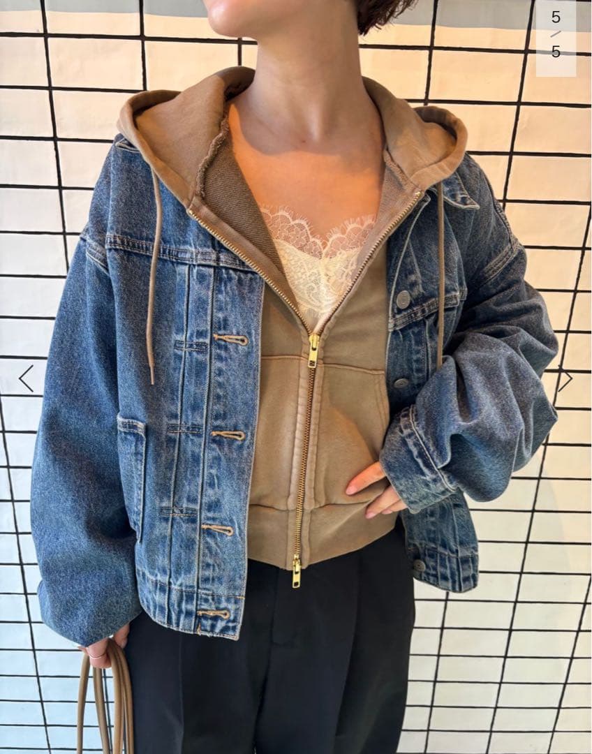 25a/w Levi’s SLOBEIENA バルーンスリーブデニムジャケット