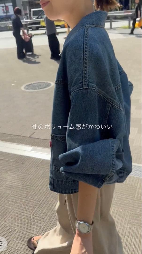 25a/w Levi’s SLOBEIENA バルーンスリーブデニムジャケット