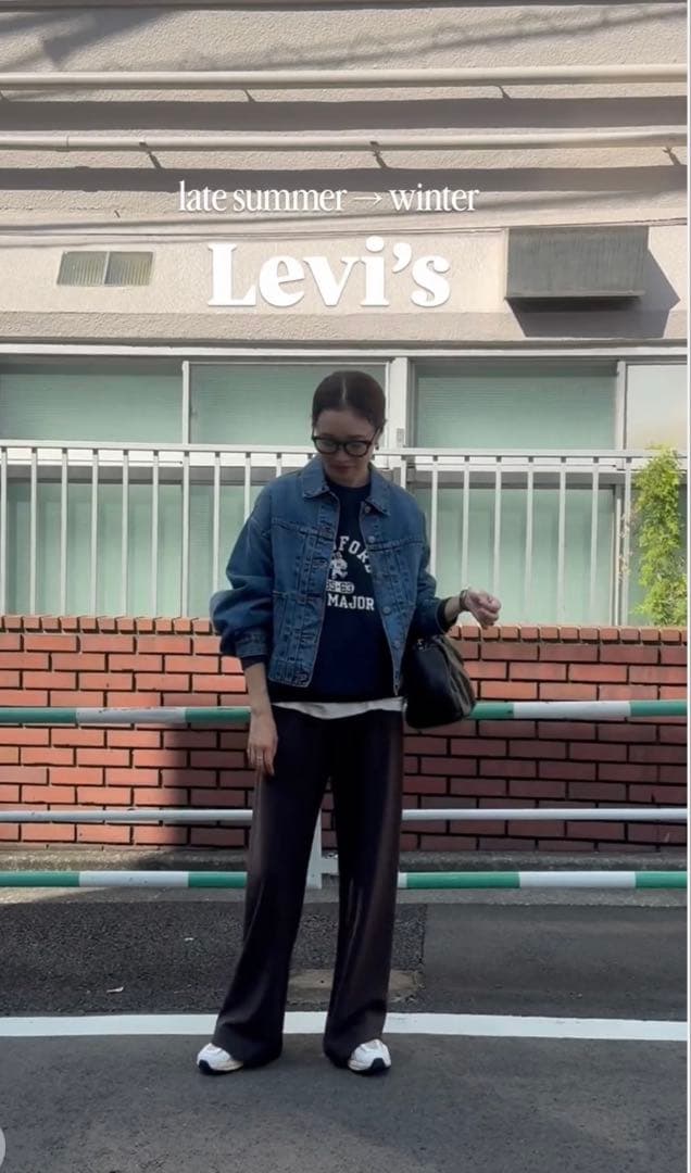 25a/w Levi’s SLOBEIENA バルーンスリーブデニムジャケット