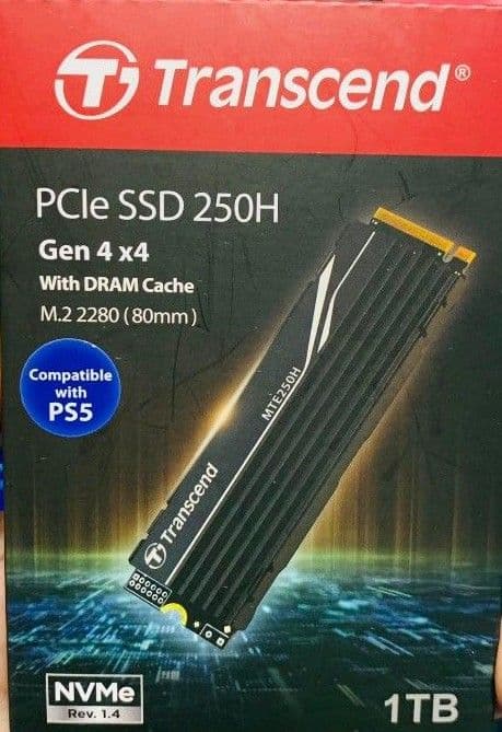 【新品】Transcend PCIe M.2 SSD 250H 1TB