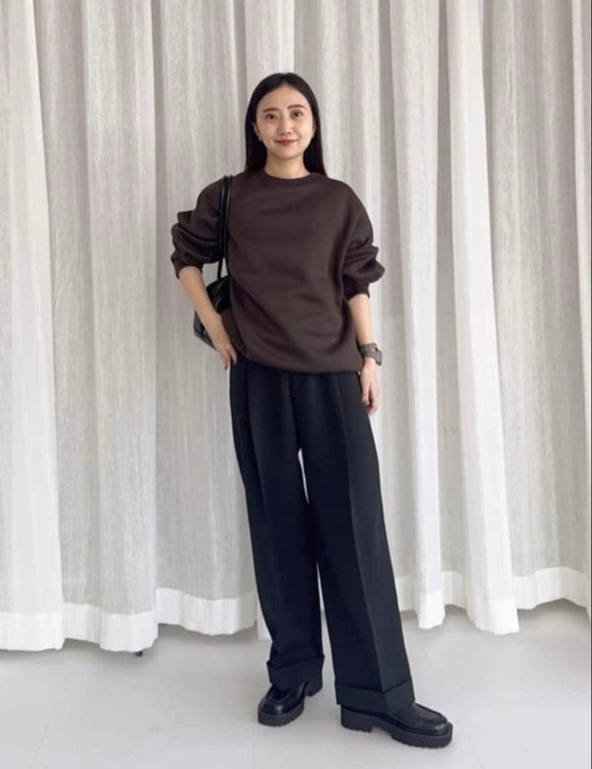 MARW UNITED ARROWS／ダンボール クルーネック プルオーバー