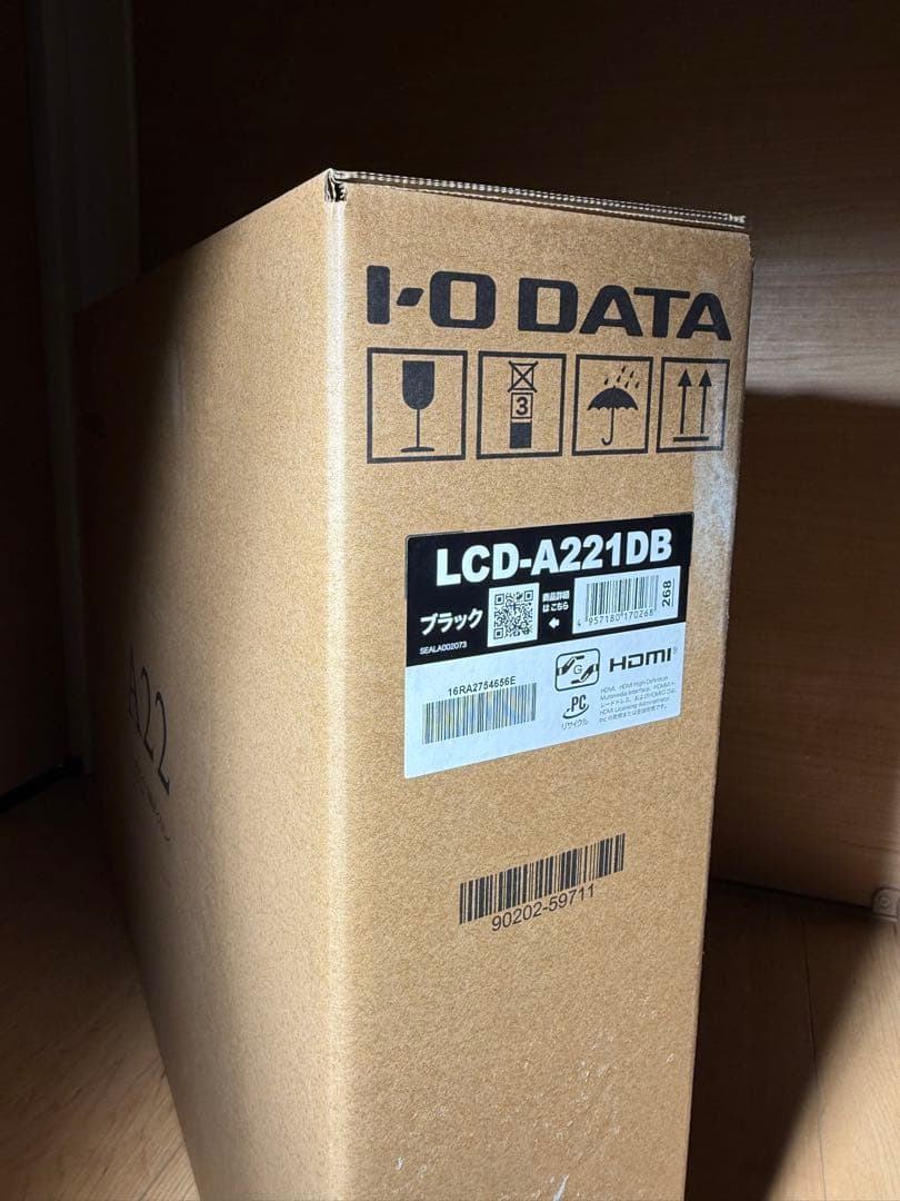 限定価格I-O DATA 21.5型ワイド液晶ディスプレイ　LCD-A221DB