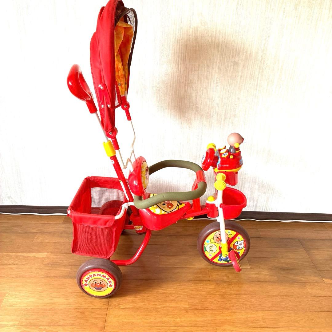 アンパンマン デラックス 三輪車 サンシェード