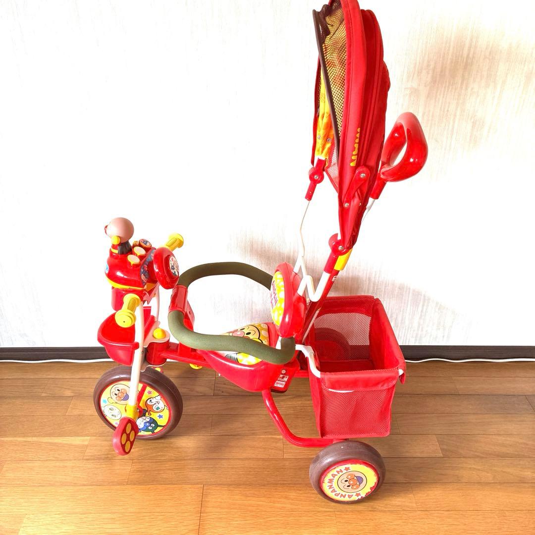 アンパンマン デラックス 三輪車 サンシェード