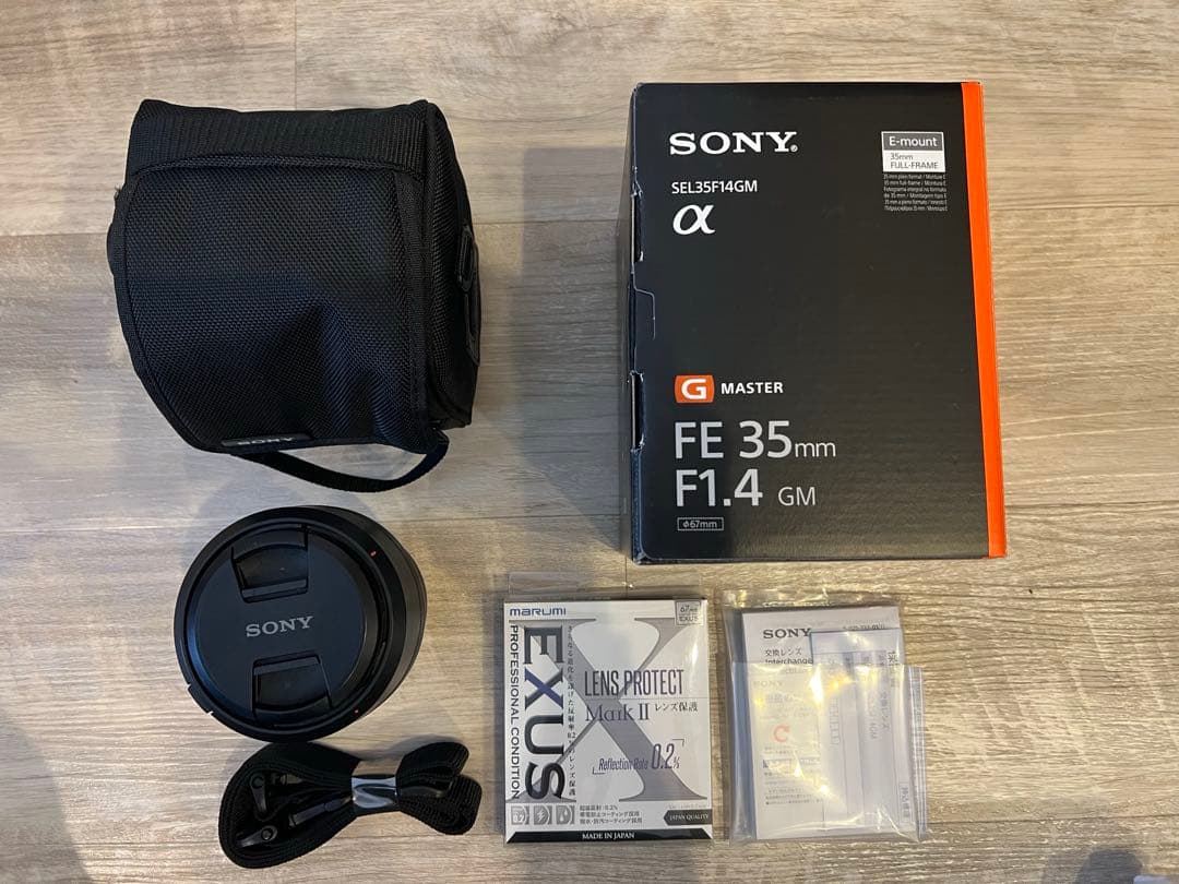 【最終価格】SONY FE 35mm F1.4 GM レンズ 本体
