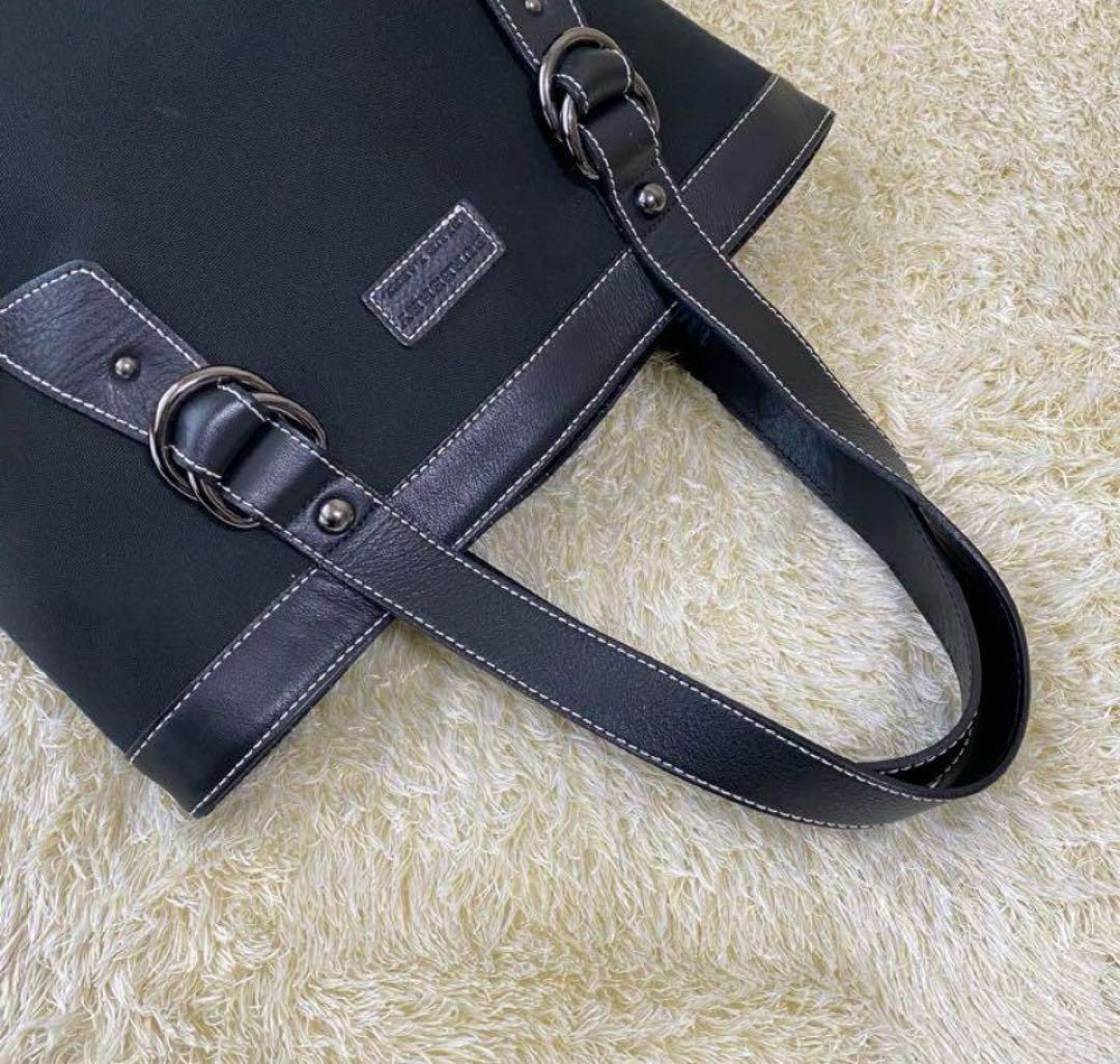 ❣️値下げ❣️BURBERRY ブルーレーベル 黒 トートバッグ 美品✨ ホースロゴ