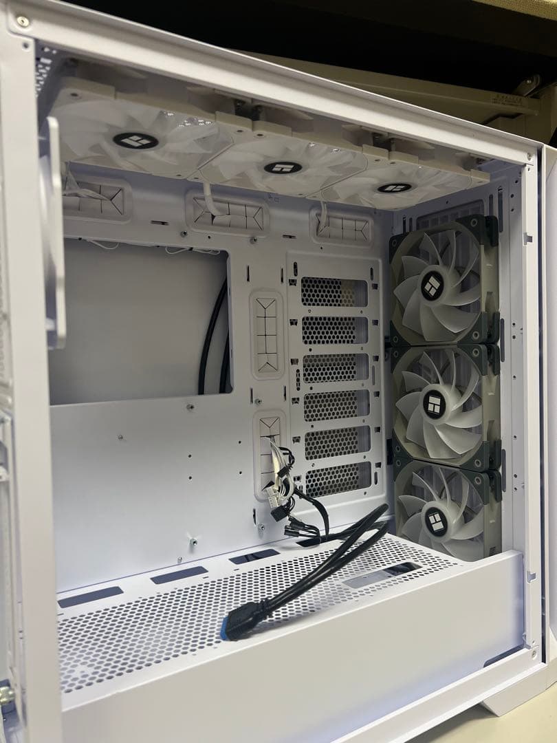 オウルテック デスクトップpcケース 白 ATX、Micro-ATX対応