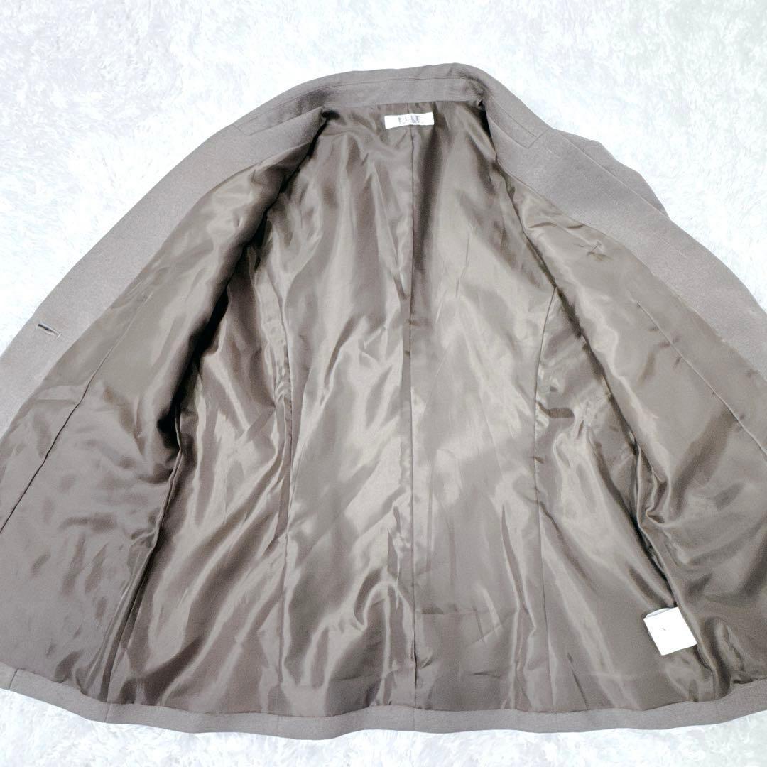 【極美品】ELLE en noir フォーマル 5点 ブラウン ブレザー 165