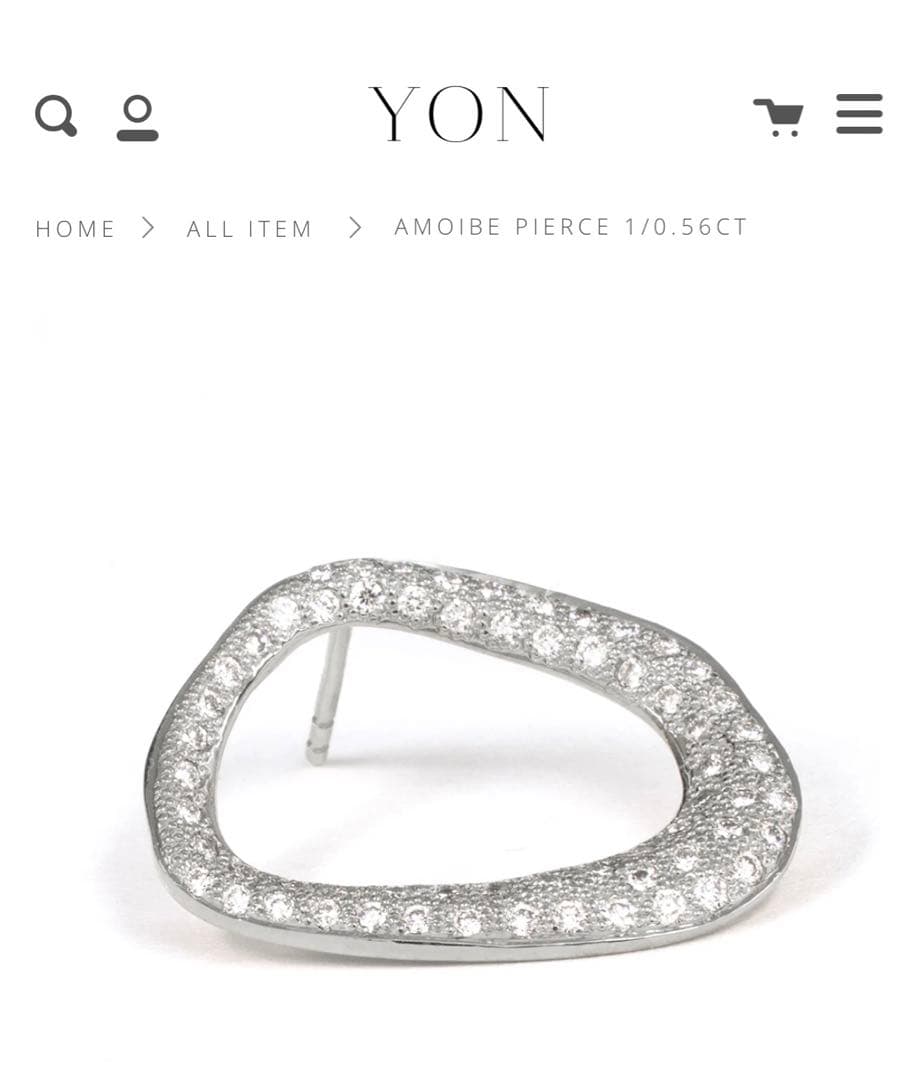 最終値下YON ヨンジュエリー美品amoibeピアス山城葉子柴田陽子