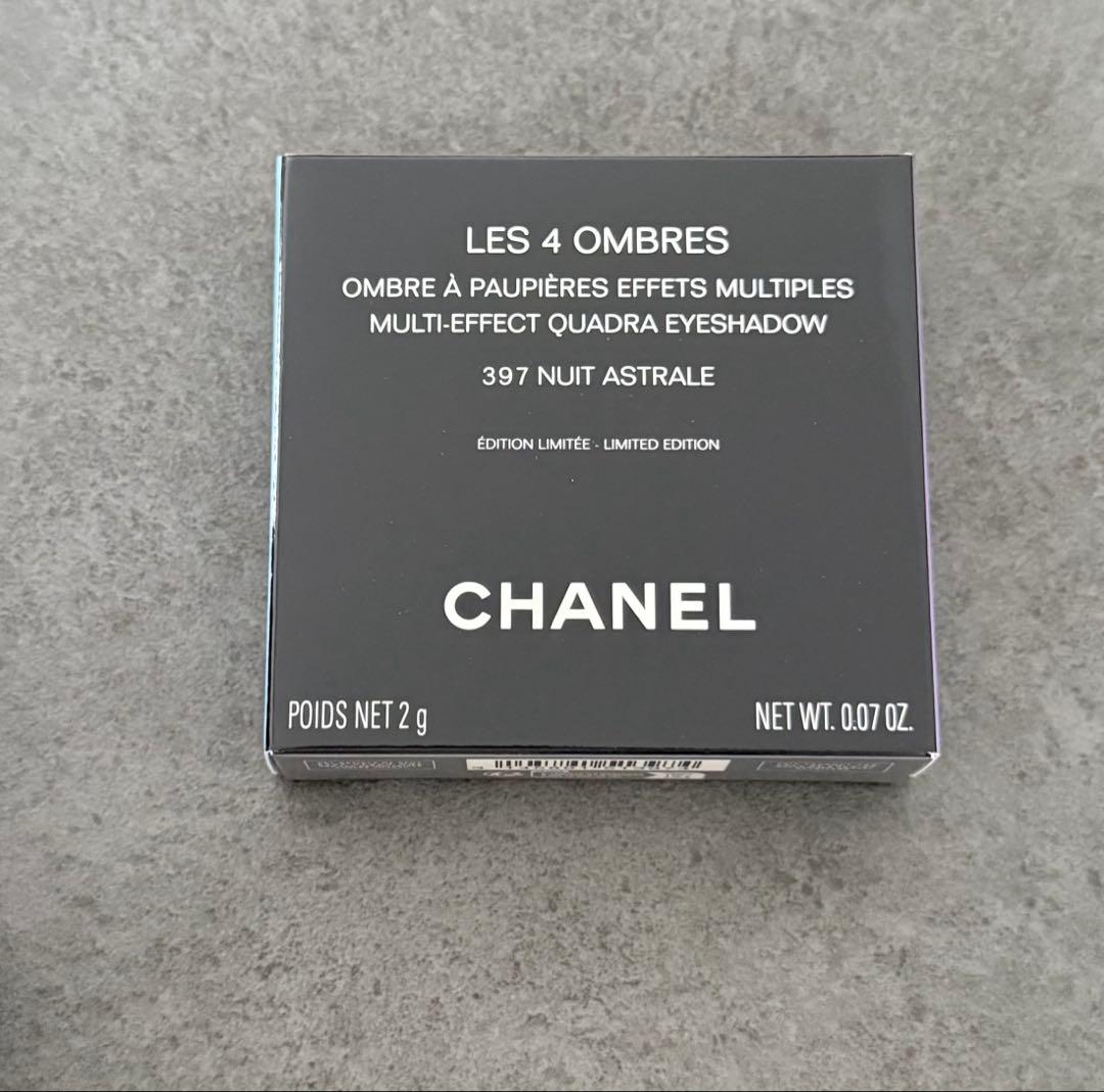 a*e様 シャネル　レ キャトル オンブル ニュイ アストラル アイシャドウ　特