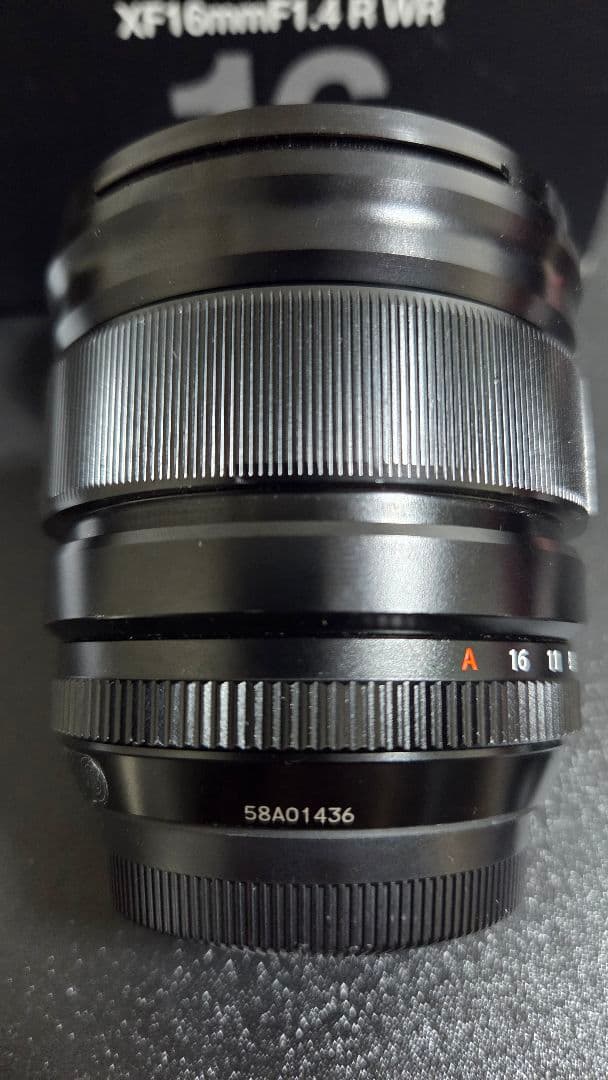 【ru】Fujinon XF16mmF1.4 R WR レンズ