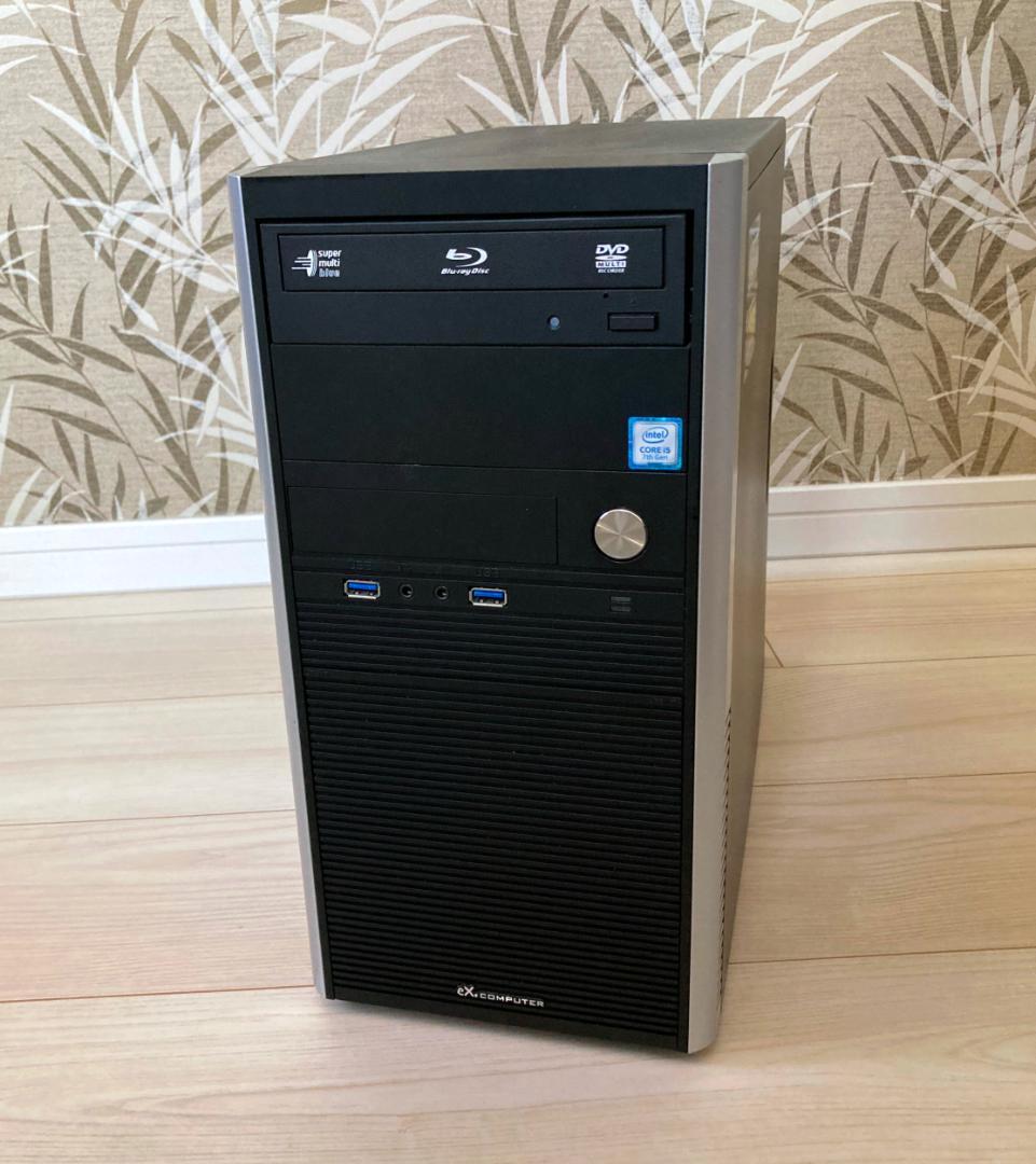 [第7世代Core i5/16GB/GeforeGTX1050]デスクトップPC