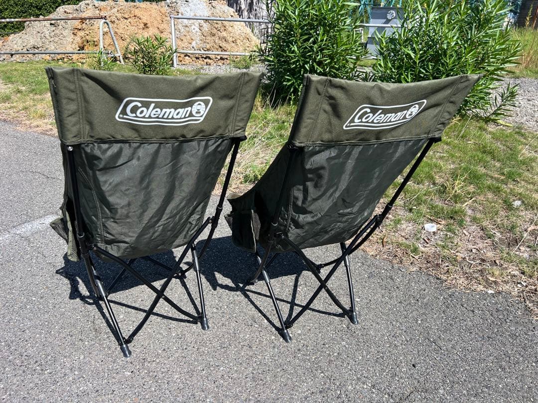 Coleman コールマン　ヒーリングチェアNX HB（オリーブ） 2脚セット