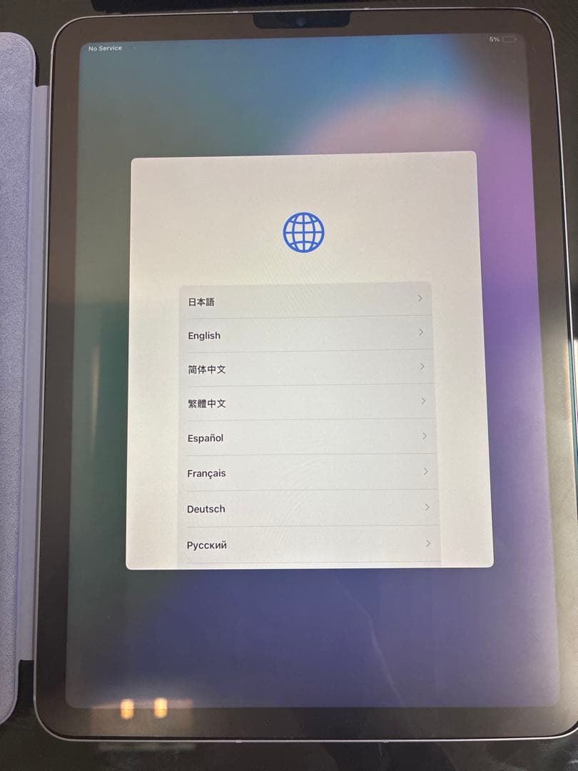 iPad Air 第5世代 64GB Wi-Fi+Cellular 純正ケース付