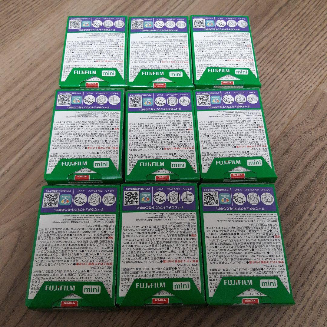 FUJIFILM instax mini チェキフィルム 10枚入9 個セット