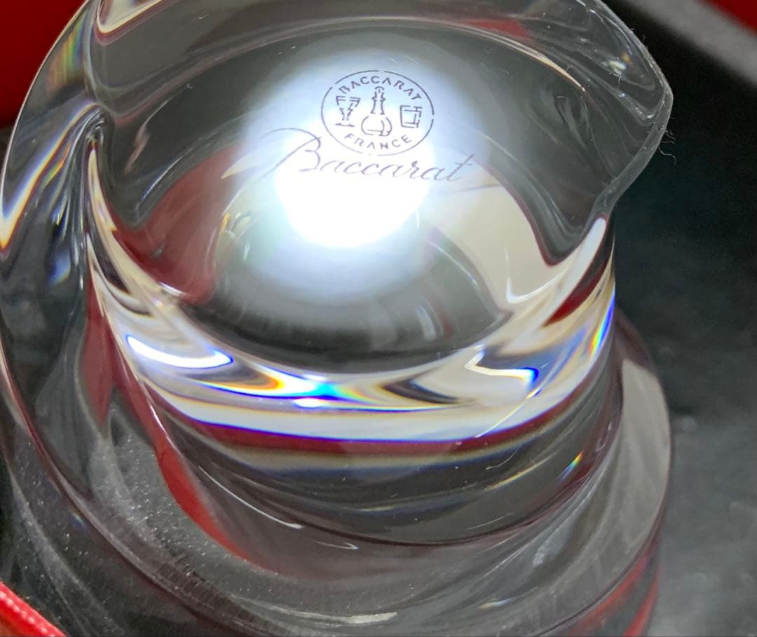 廃盤★箱保管★Baccarat バカラ スパイラル Mサイズ 高さ20cm