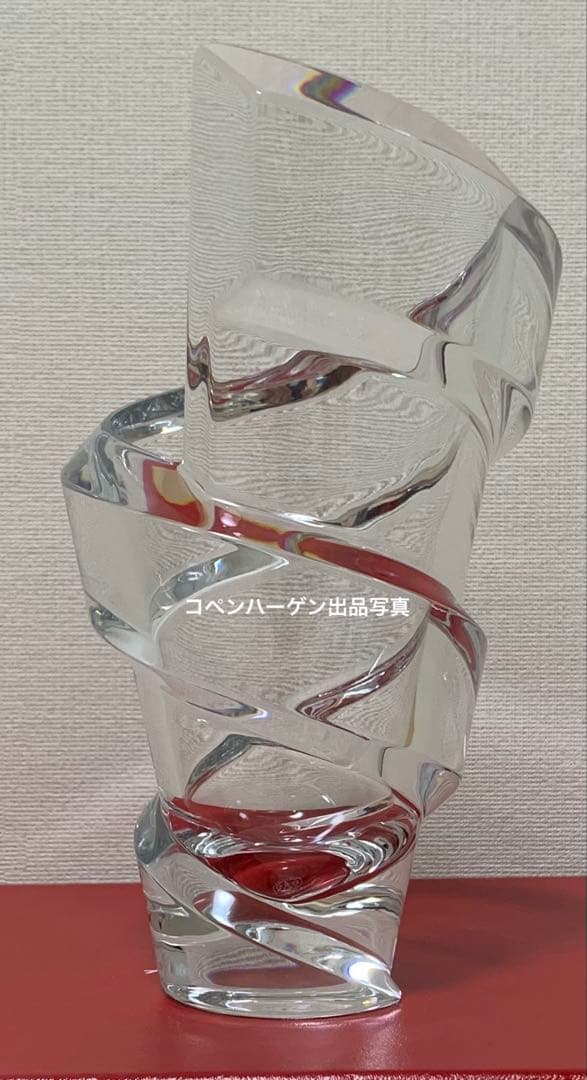 廃盤★箱保管★Baccarat バカラ スパイラル Mサイズ 高さ20cm