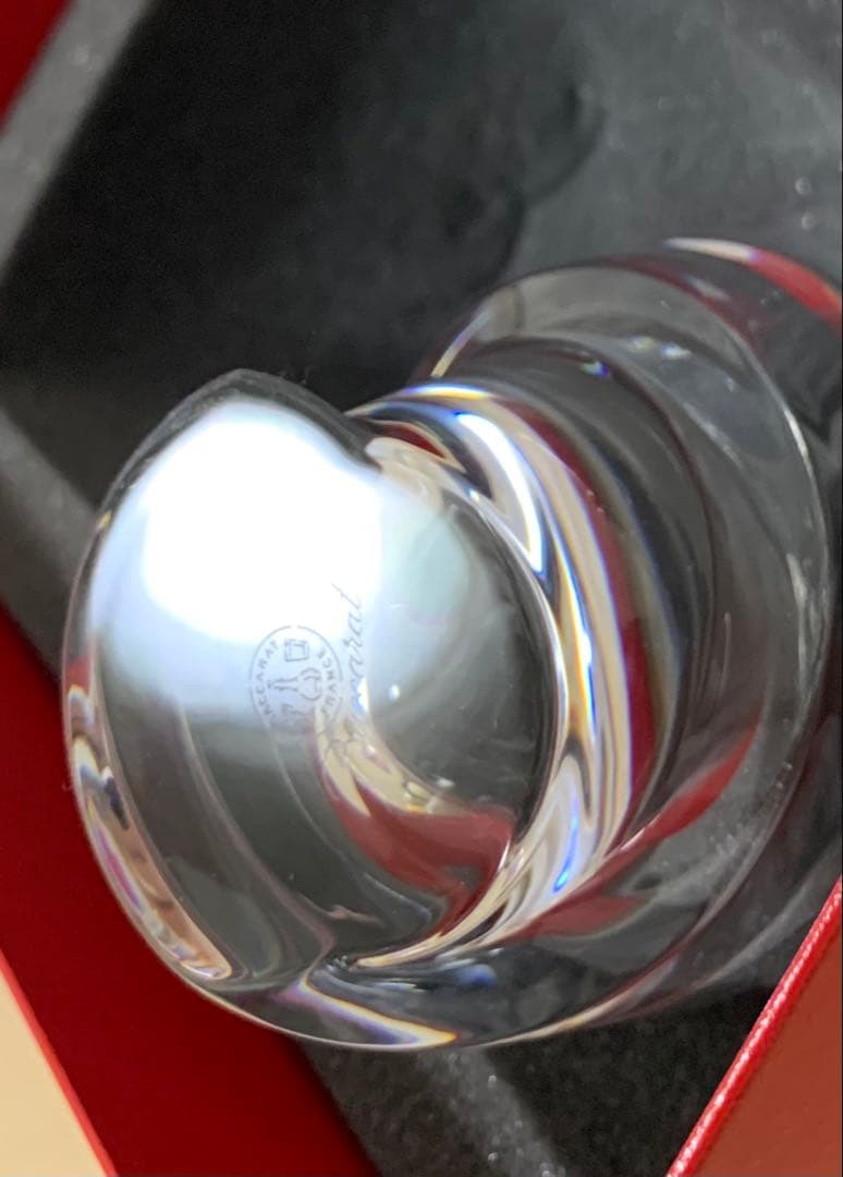廃盤★箱保管★Baccarat バカラ スパイラル Mサイズ 高さ20cm