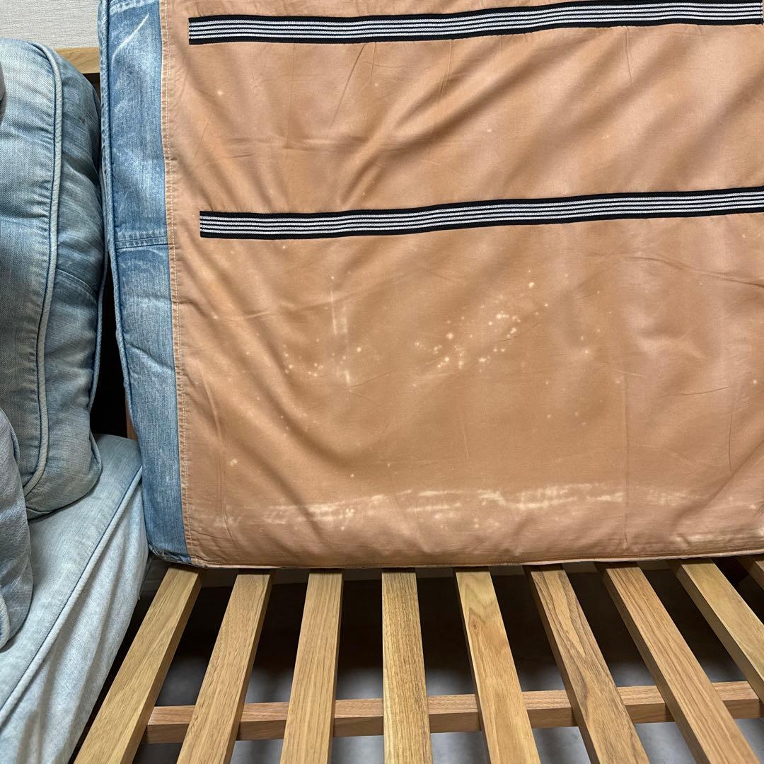 【あと2日！】WTW ダブルティー　TISMO デニムソファ　2人掛け　3人掛け