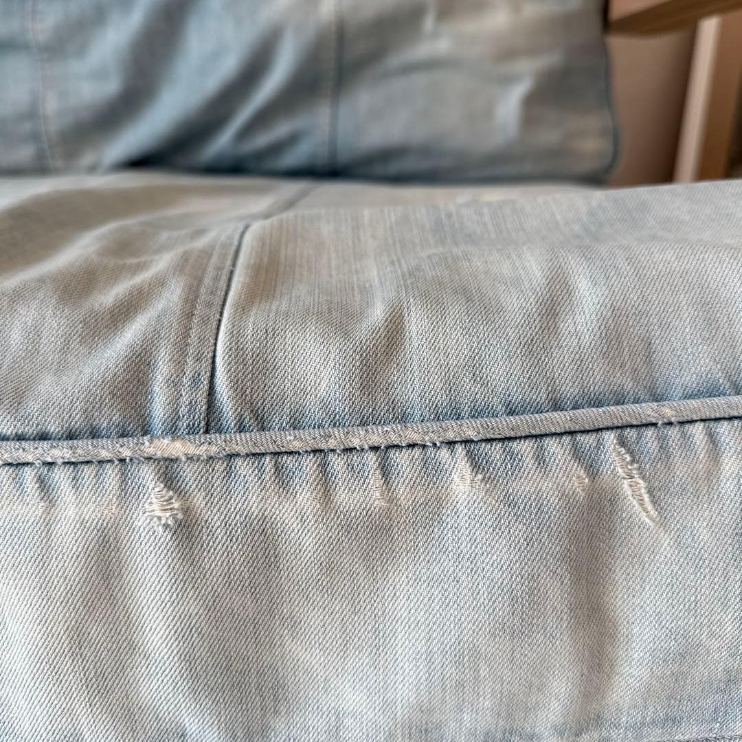 【あと2日！】WTW ダブルティー　TISMO デニムソファ　2人掛け　3人掛け