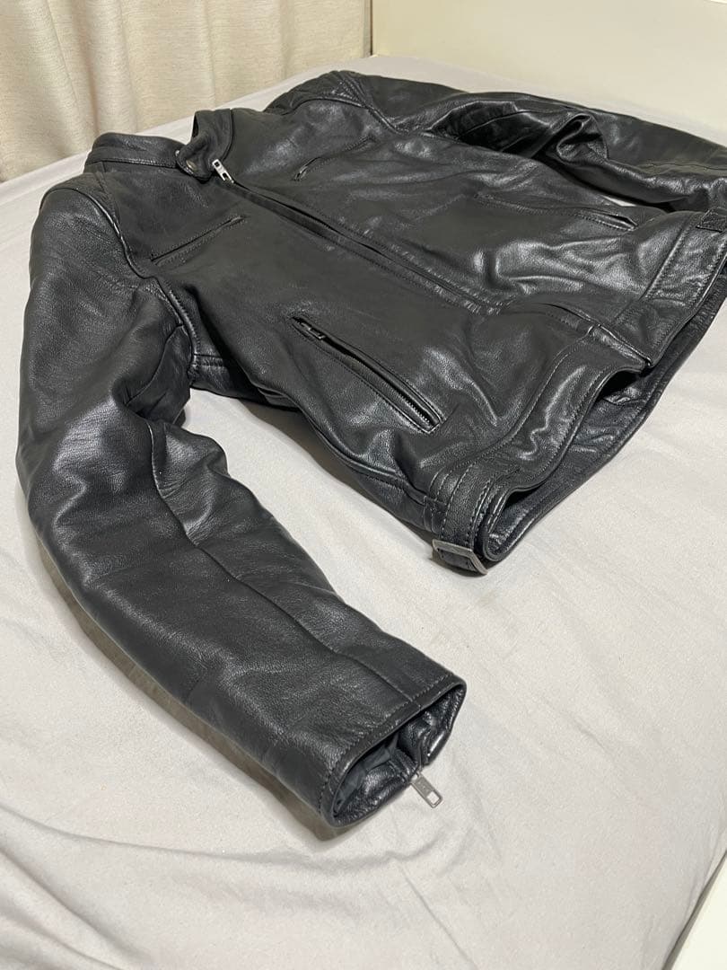 DEGNERレザージャケット ブラック Mサイズ