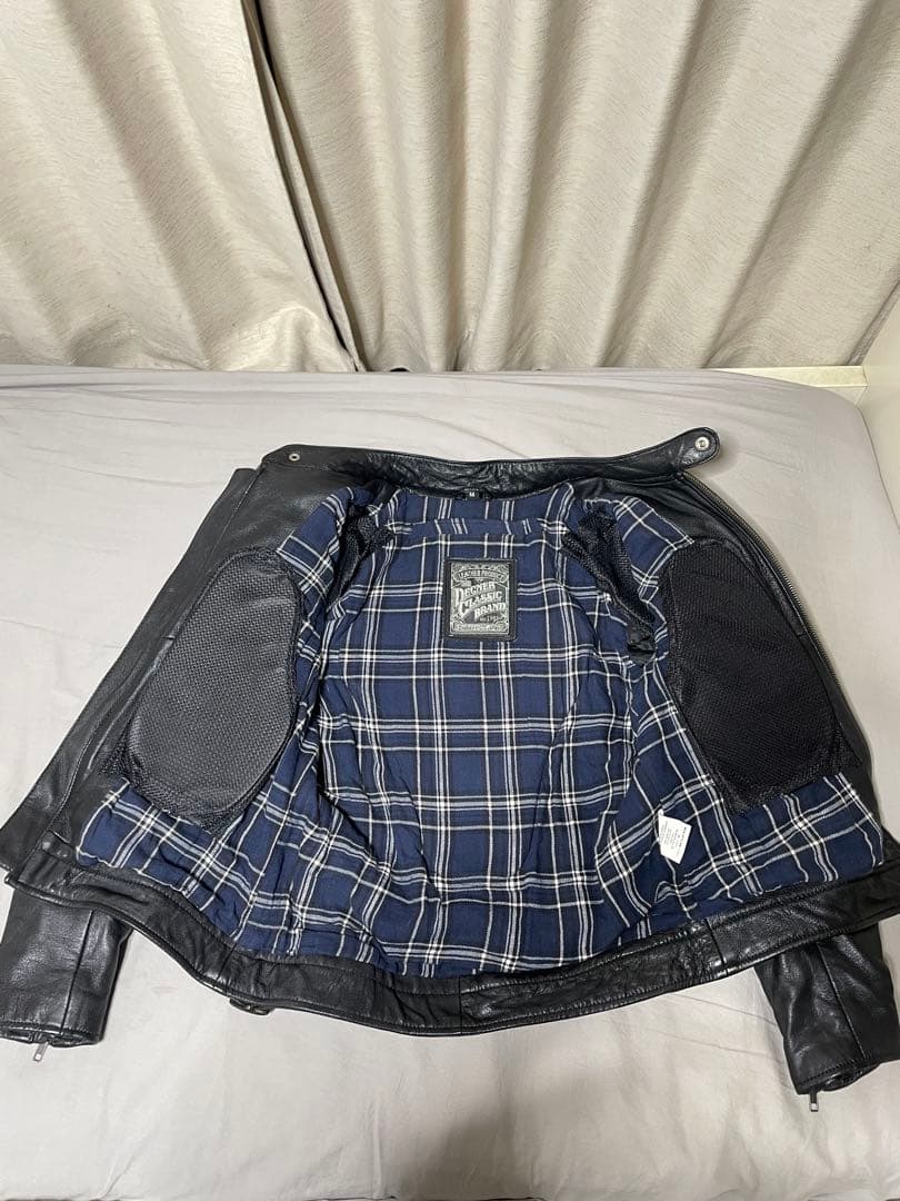 DEGNERレザージャケット ブラック Mサイズ