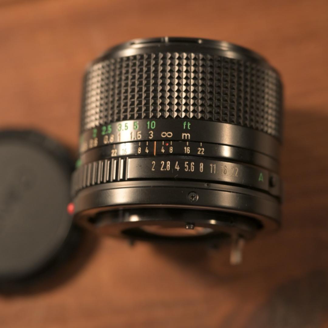 キャノンFD 28mm F2