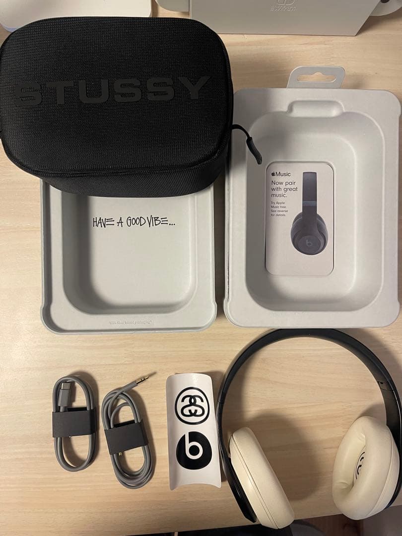 超美品Stussy & Beats STUDIO PRO Headphones