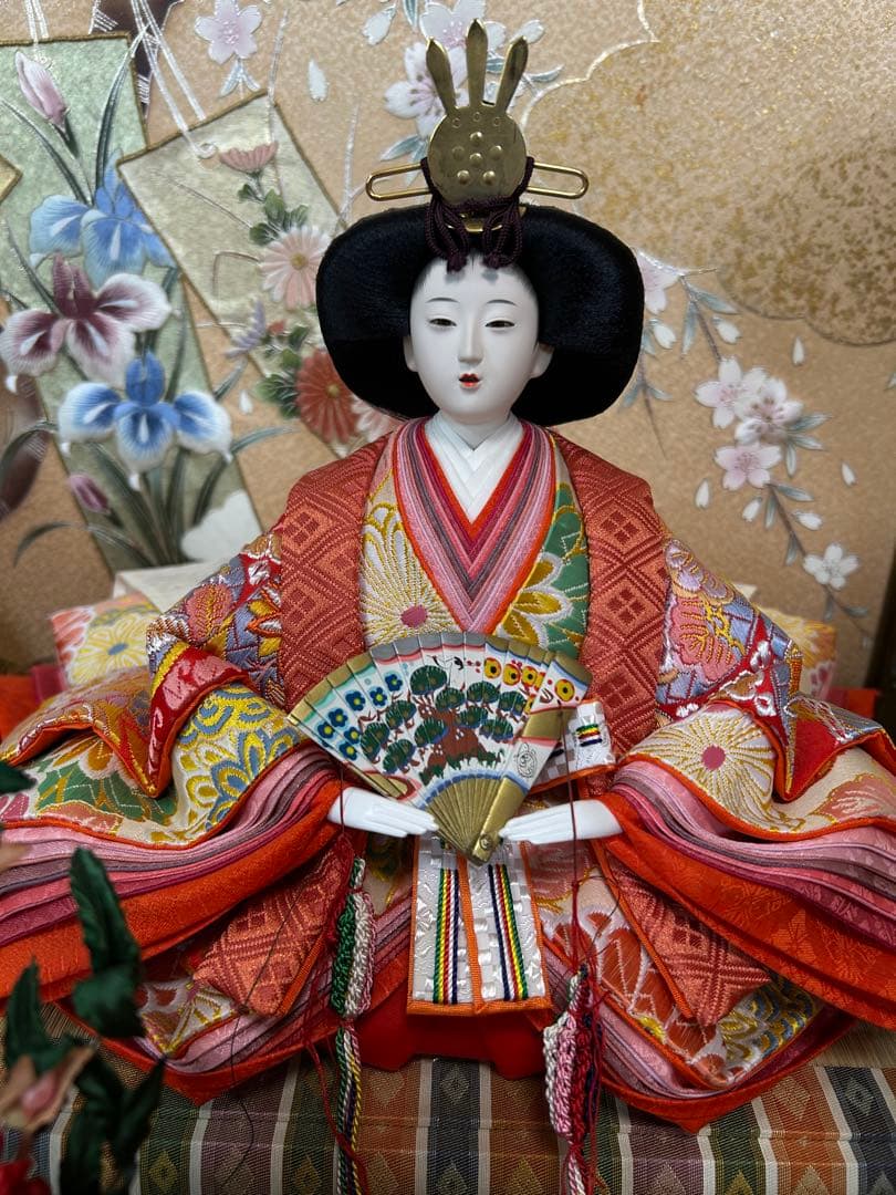 3/4 ③中古　平安一甫　ひな人形　おひなさま　ひな祭り　節句