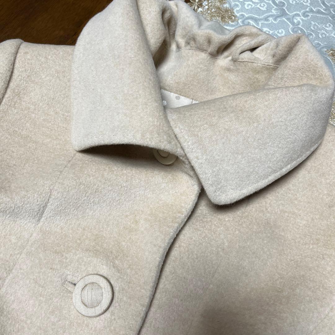 美品　サイズ42 トゥービーシック　アンゴラウールロングコート　日本製