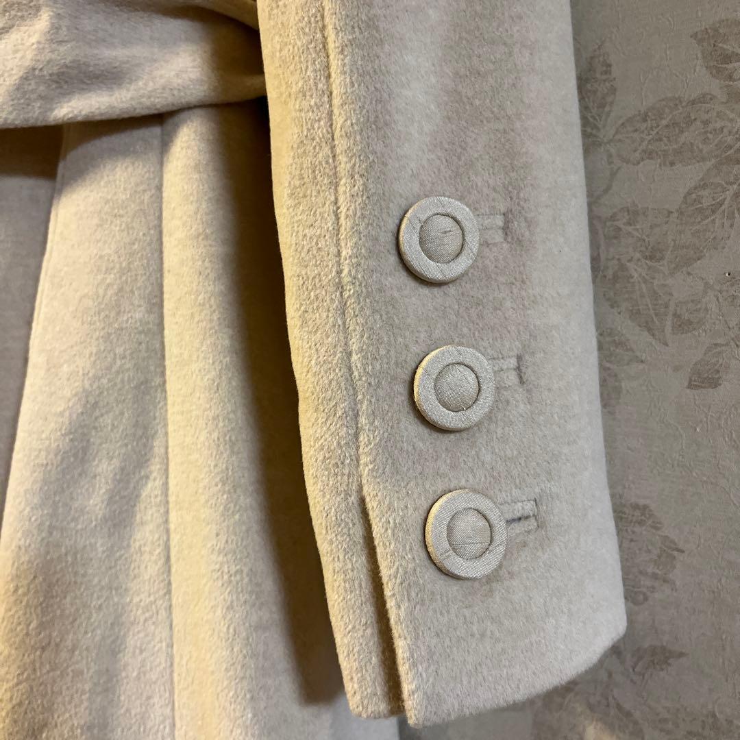 美品　サイズ42 トゥービーシック　アンゴラウールロングコート　日本製