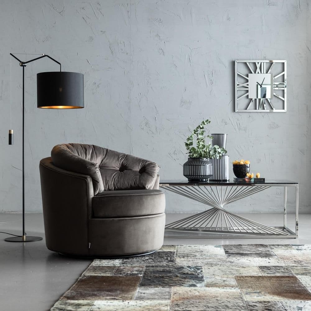 新品【KARE】ミュージックホール グレー アームチェア